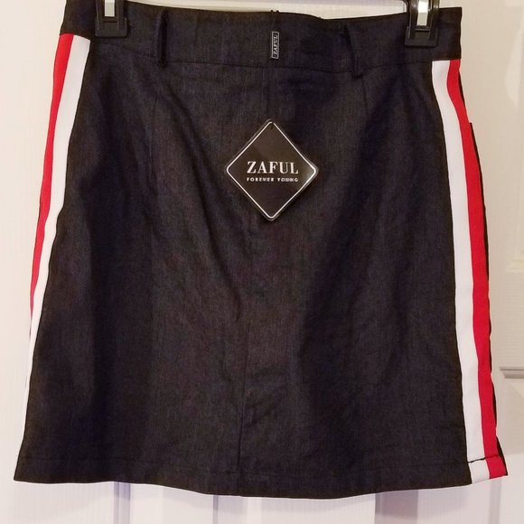 Juniors Black Denim Skirt-Size Sm-From Zaful-New - Picture 5 of 6